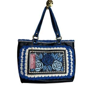 Isabella Fiore Embroidered Shoulder Bag NWT